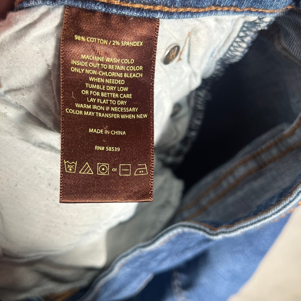 Kut from the Kloth Katy Boyfriend Jeans Plus Size 22W Medium Wash Blue Denim - Picture 6 of 12